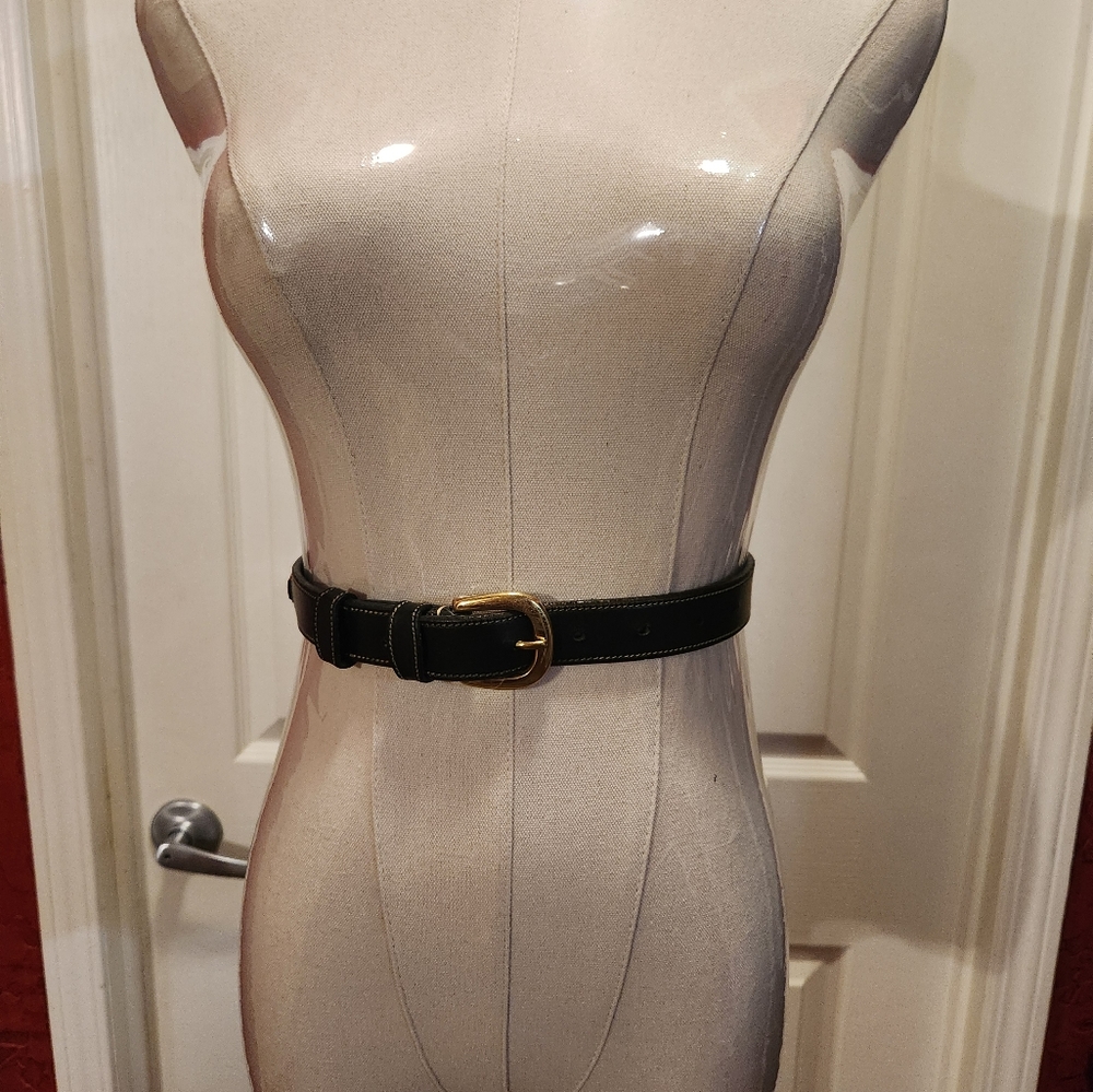 Horsebit Leather Belt